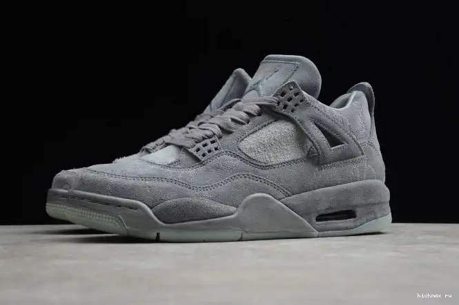Cheap Kickmax x KAWS 4 Grey Jordan Air Cool 930155-003 0509